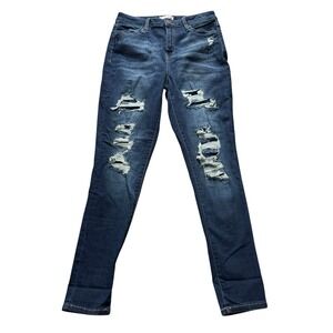 So Jeans Distressed Skinny Jeans High Rise Jegging 9/29‎